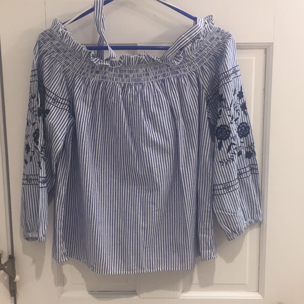 Off the shoulder top. - Picture 8 of 8